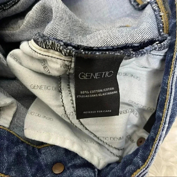 Genetic Shya Distress Skinny Jeans Size 27 - Picture 5 of 7